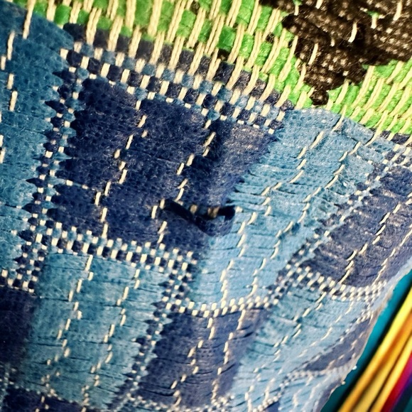 Novis Multicolor Woven Jacquard Pleated A-Line Skirt Resort 2015 Collection SZ6 - Picture 10 of 12